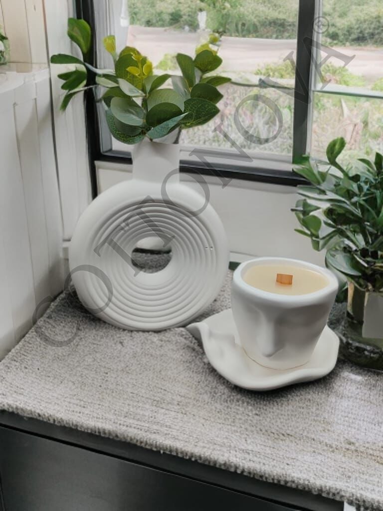 Cottonova C3 Vazo ve Mum Seti