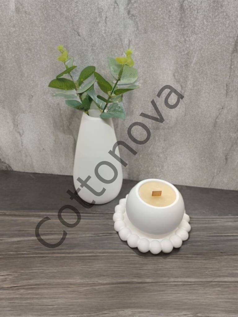 Cottonova C15 Dekoratif Vazo ve Mumluk