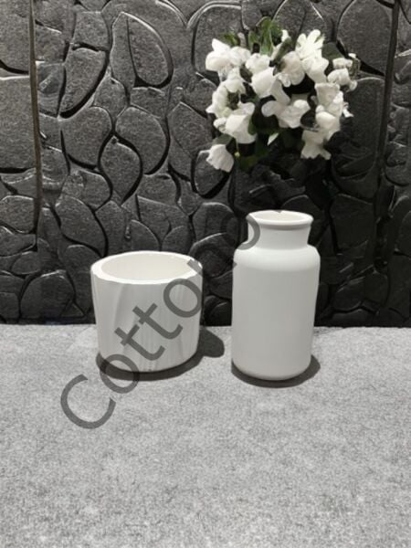 Cottonova C25 Dekoratif Vazo ve Mumluk