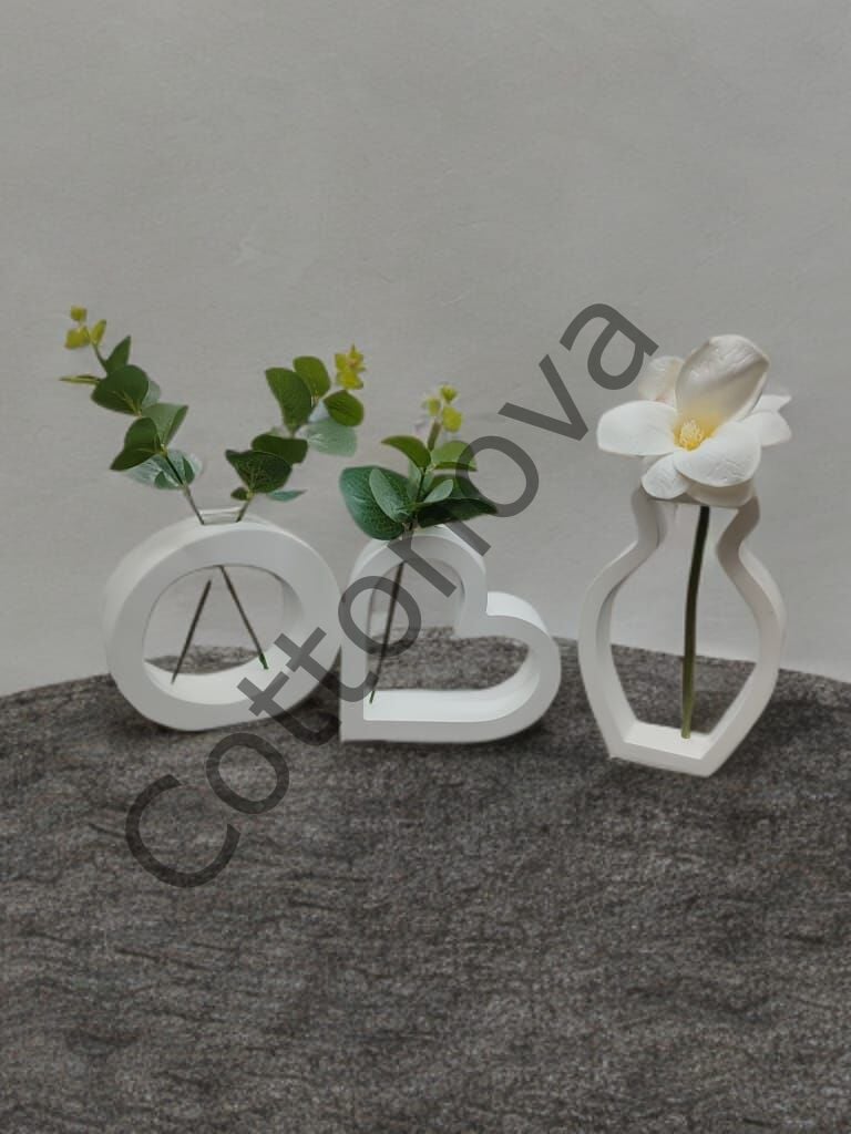 Cottonova C34 Dekoratif Vazo 3lü