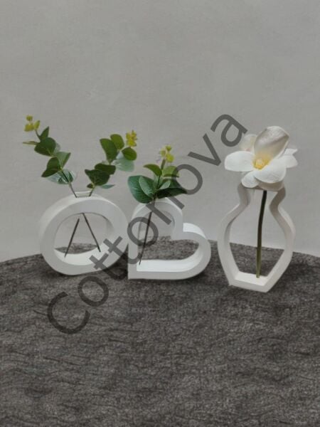 Cottonova C34 Dekoratif Vazo 3lü