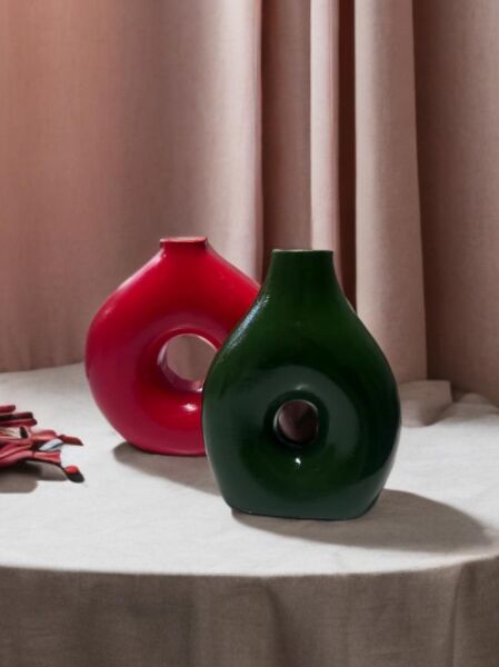 Cottonova CB08 Dekoratif Çiftli Vazo