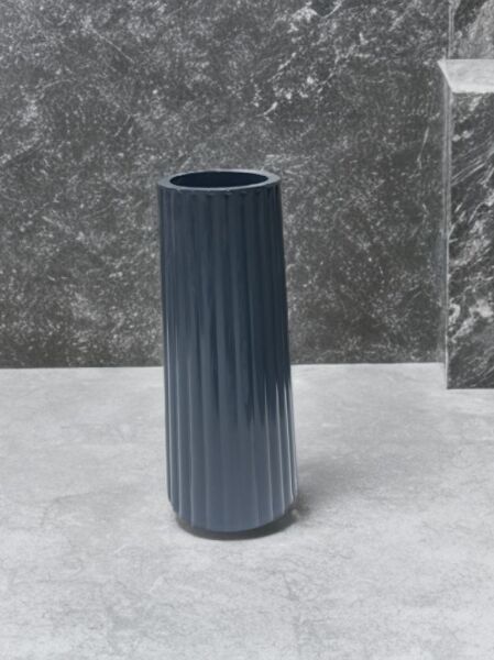 Cottonova CB13 Çizgili Füme Vazo