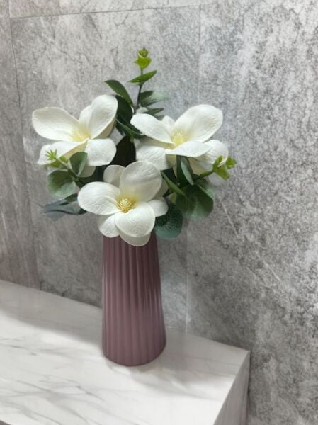 Cottonova CB19 Çizgili Pudra Vazo