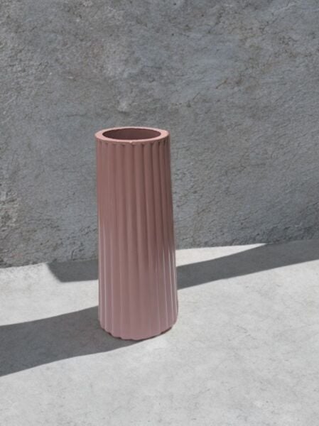 Cottonova CB19 Çizgili Pudra Vazo