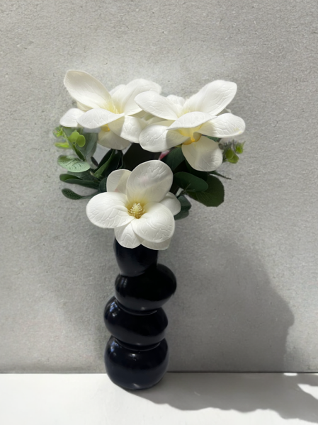 Cottonova CB29 Taş Siyah Vazo