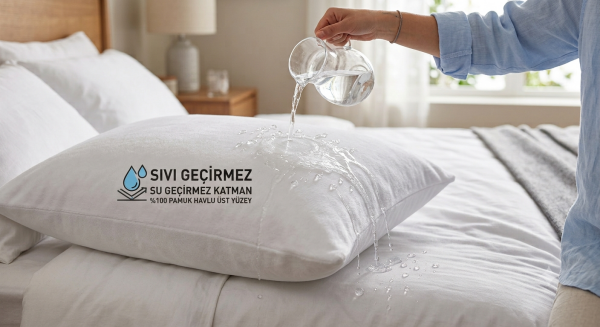 Sıvı Geçirmez Yastık Alezi 50 x 70 cm (2 adet)